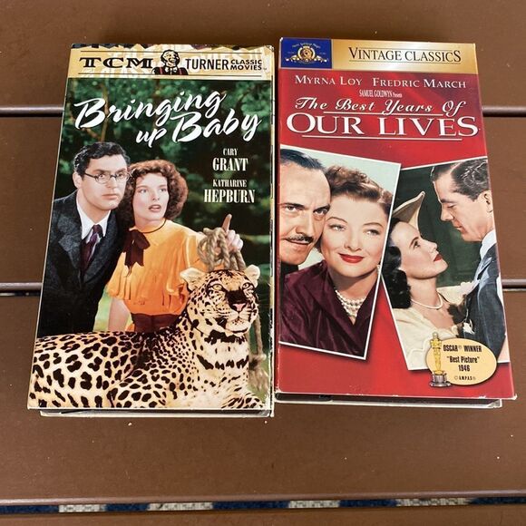 Bundle of 6  Classic VHS Video Tapes Marilyn Monroe Jimmy Stewart Myrna Loy - Picture 4 of 7